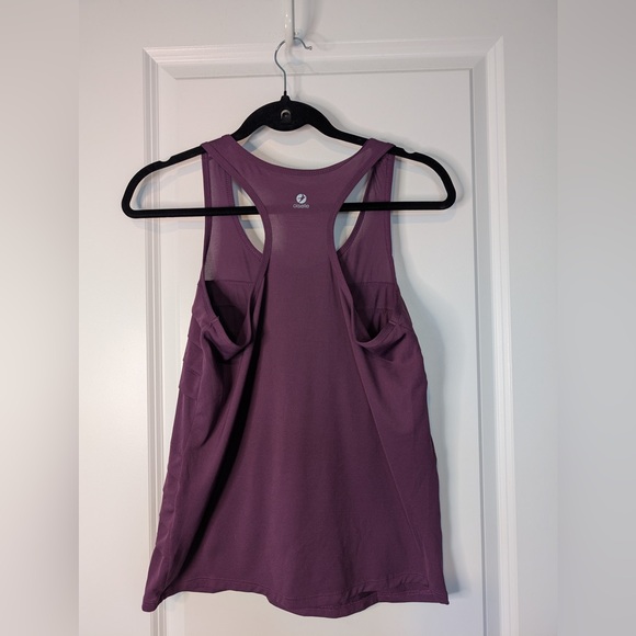 Oiselle Women’s Pleat Tank Plum Purple Size 6 - Picture 3 of 7